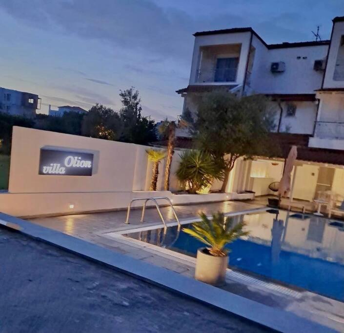 Villa Olion Áfitos Exterior foto