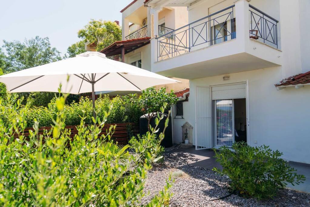Villa Olion Áfitos Exterior foto